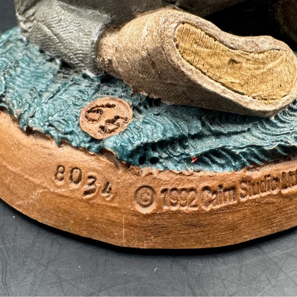 Vintage Tom Clark Gnome Lee Sievers 8034 #65 1992 Mom Figurine Cairn Studio - Picture 8 of 13